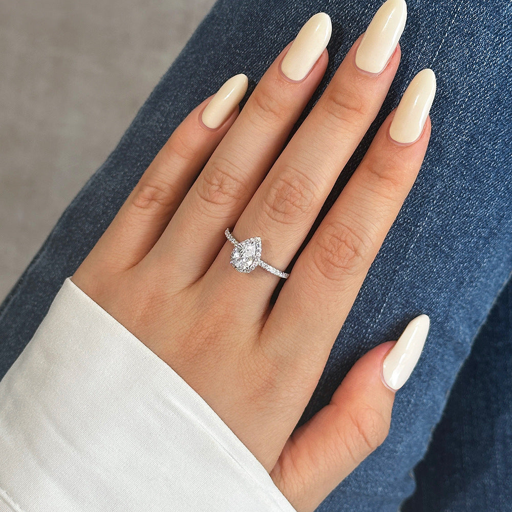 4.5 Carat Moissanite Ring