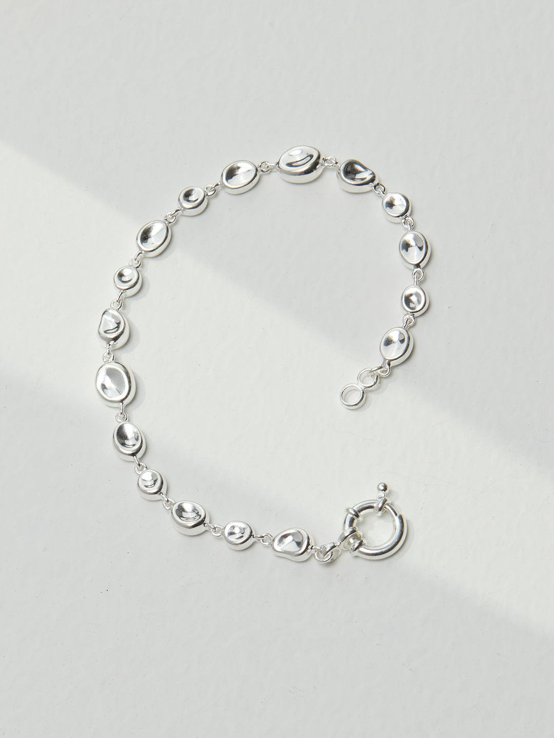 Lava Series Silver Bracelet We are often as passionate